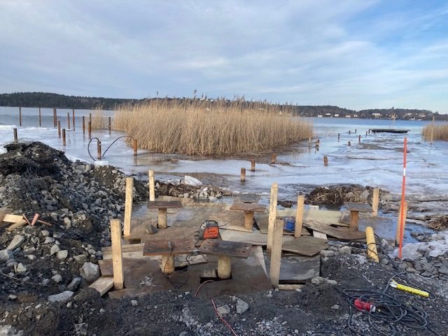 Strandpromenaden vid Tyresö Strand