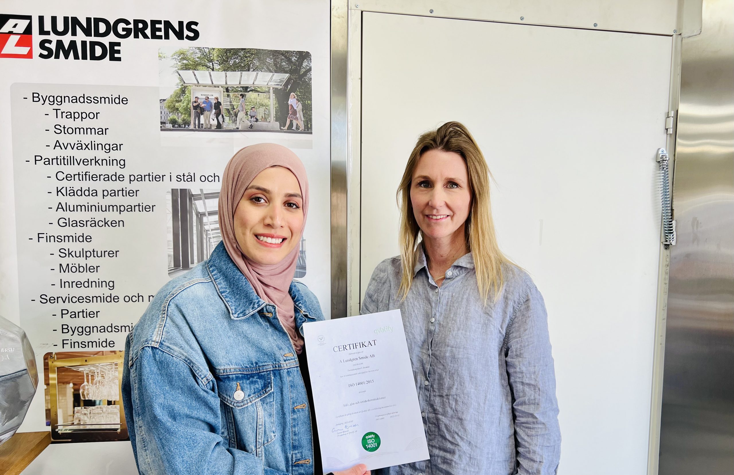 Vi är ISO 14001-certifierade!
