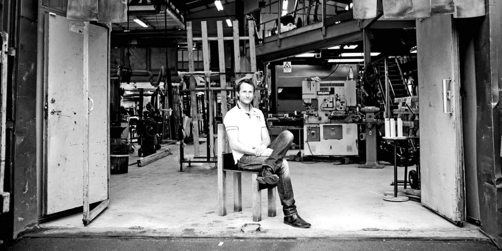 Richard Lundgren, affärschef på Smideskompaniet